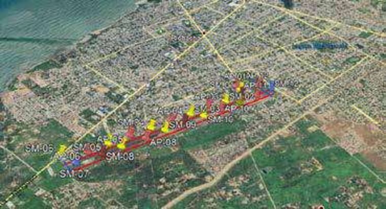 Location of the Riohacha Airport project