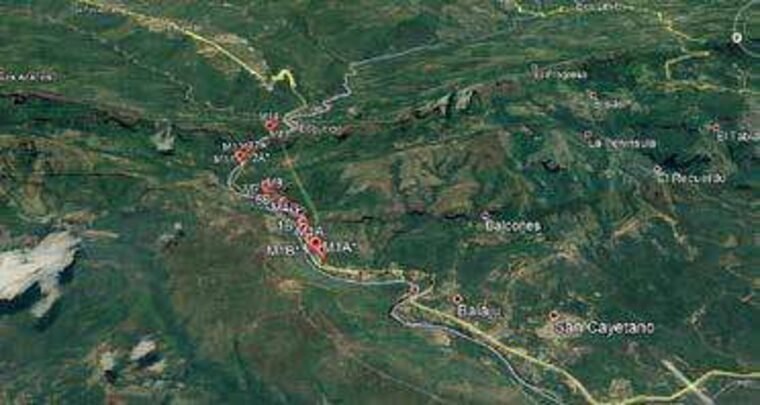 Location of the Ruta 40 Bogotá–Girardot project